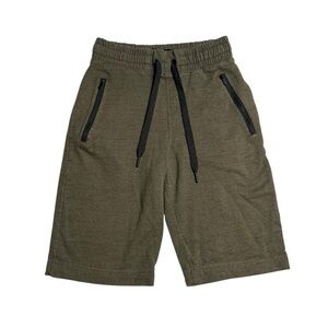 Men's Olive Green Casual Shorts